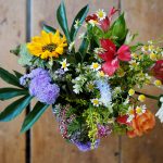 petite composition florale pour table - IMG de garde