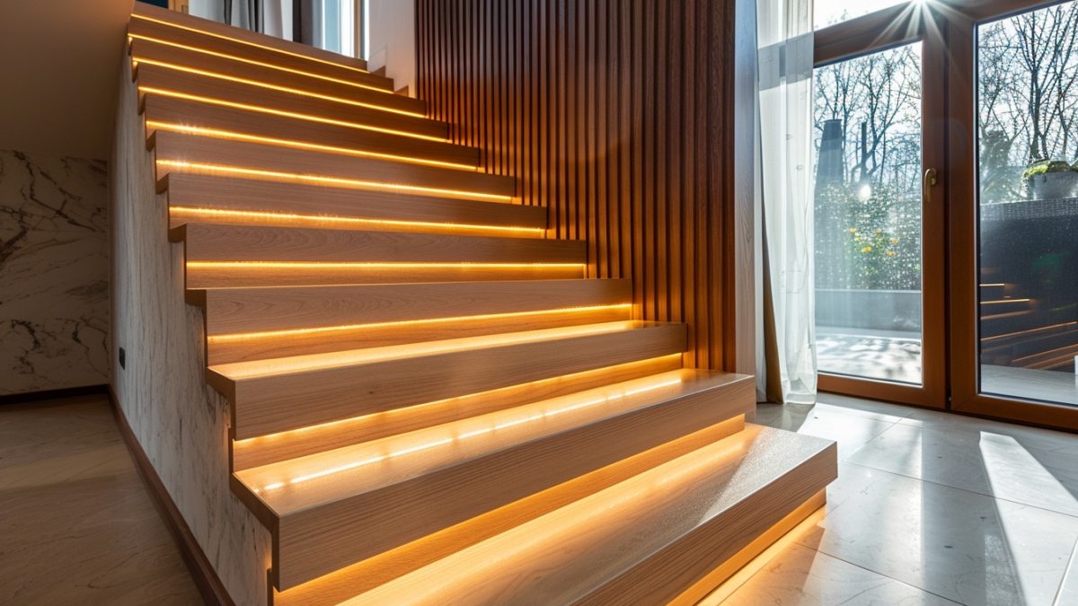 Quel habillage déco choisir pour un escalier en béton ?