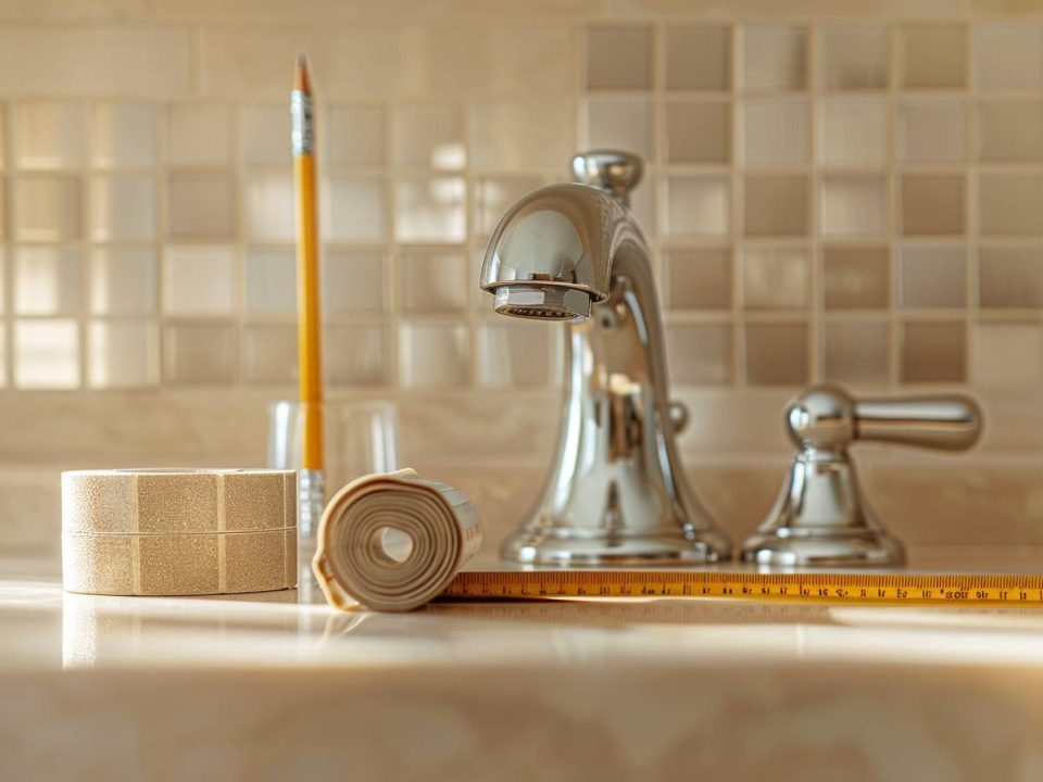 Comment choisir la hauteur idéale pour la faïence de votre salle de bain