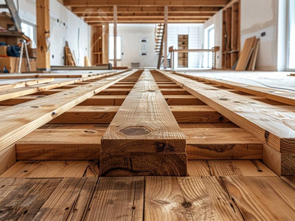 Comment optimiser le solivage d’un plancher en bois
