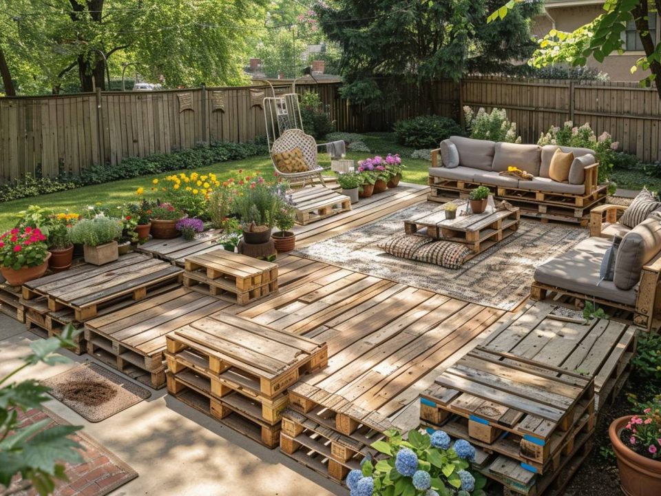Créer et entretenir une terrasse en palette durable et esthétique