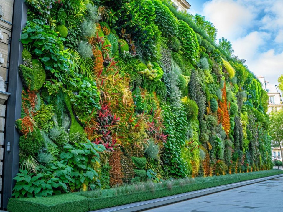 Les murs végétaux de Paris : une échappée verte en milieu urbain
