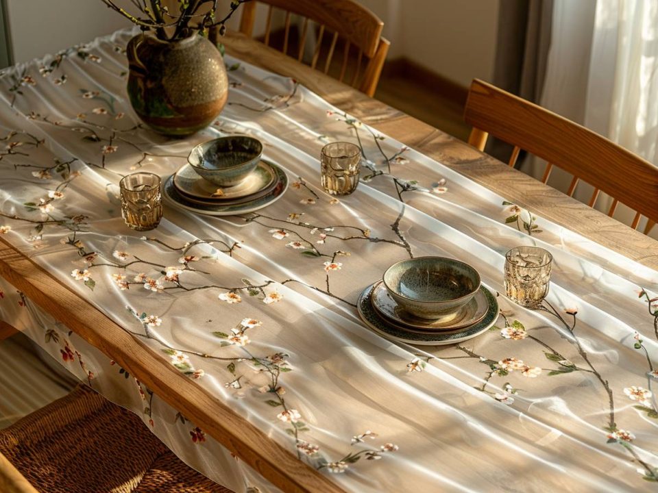 Les nappes transparentes : une protection élégante et tendance pour votre table