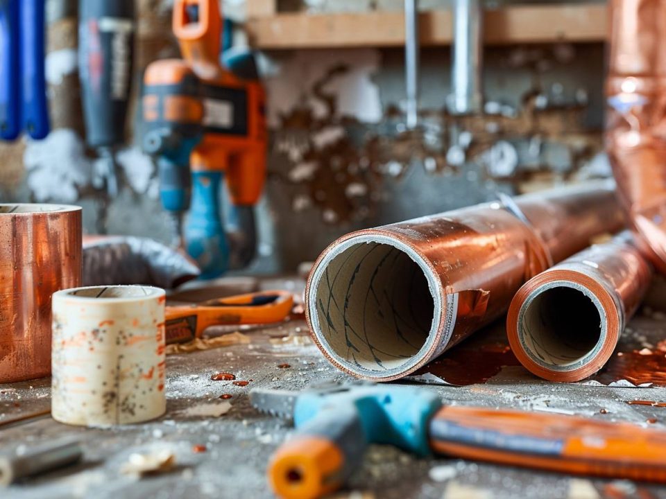 Réparer un tuyau en cuivre sans soudure : solutions pratiques et efficaces