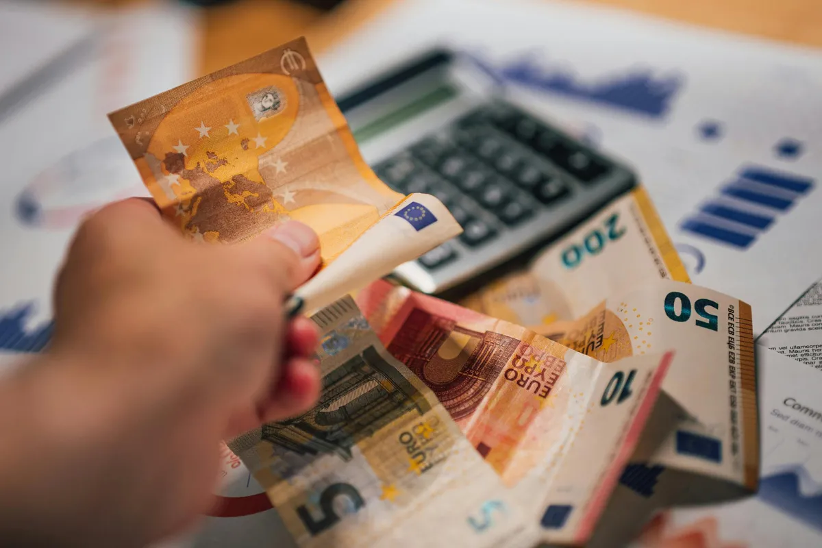 Placement d'un million d'euros : revenus mensuels attendus